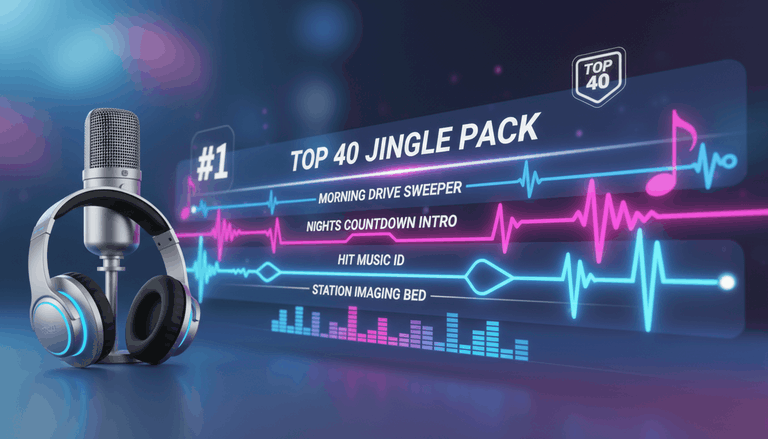 top 40 le pack pour radio pack jingle radio top 40