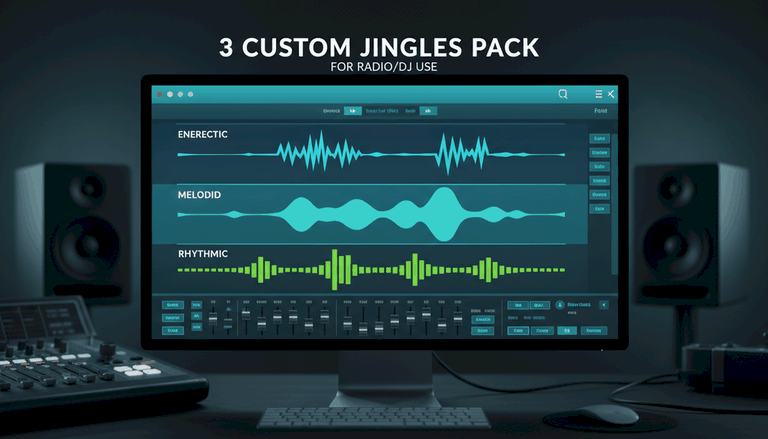 trois jingles personnalisés