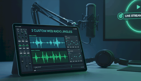 jingle radio , jingle djs deux jingles personnalisés